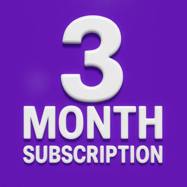 3 Month Subscription