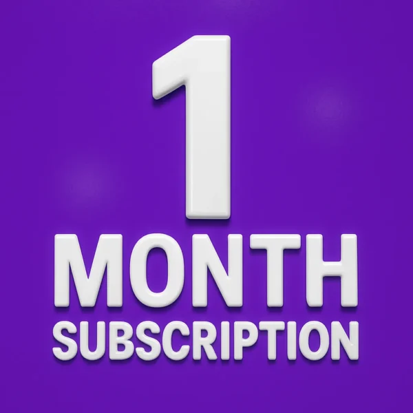 1 Month Subscription