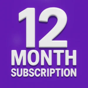 12 Month Subscription